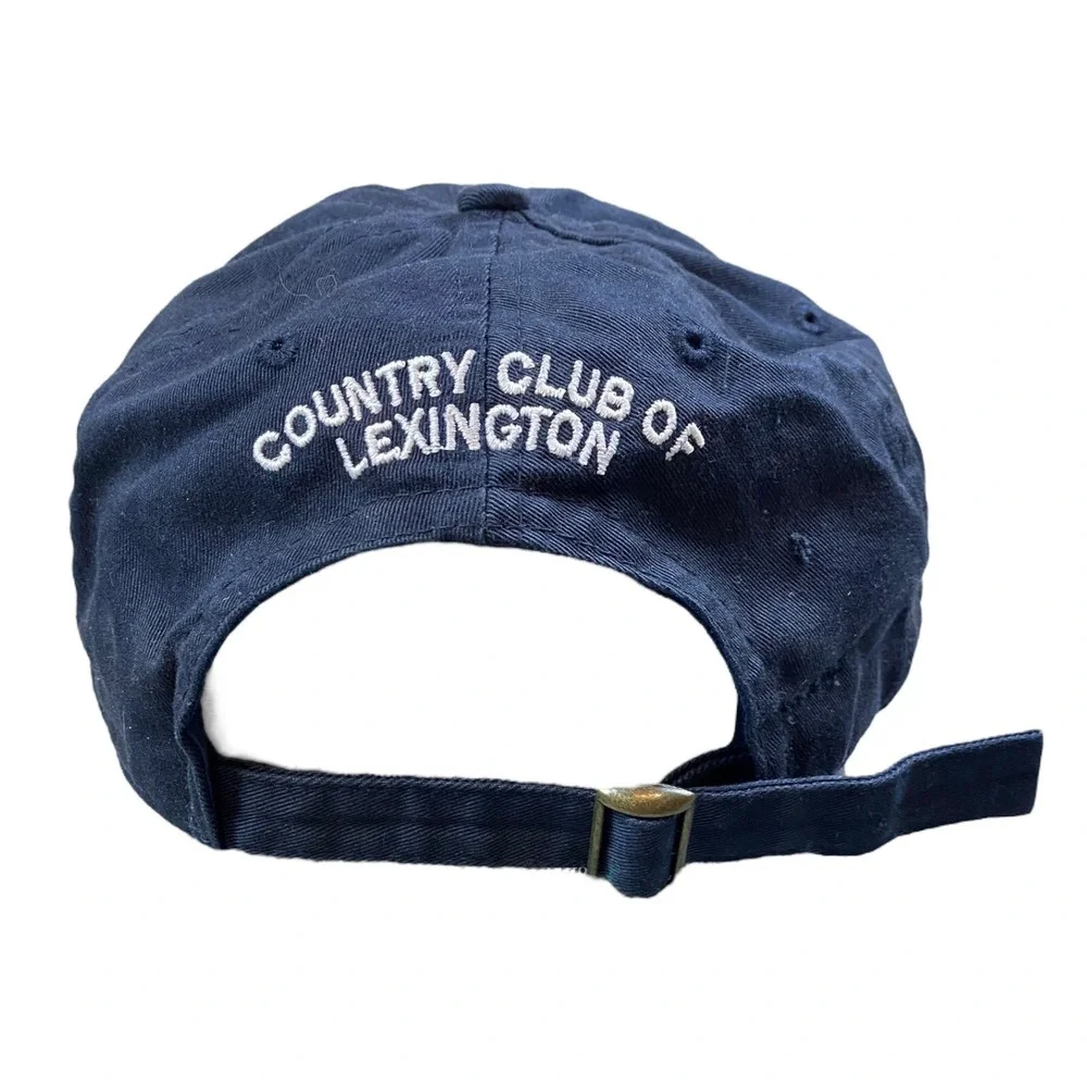 Titleist Hat‎ Cap Strap Back Blue Country Club Of Lexington FootJoy Embroidered